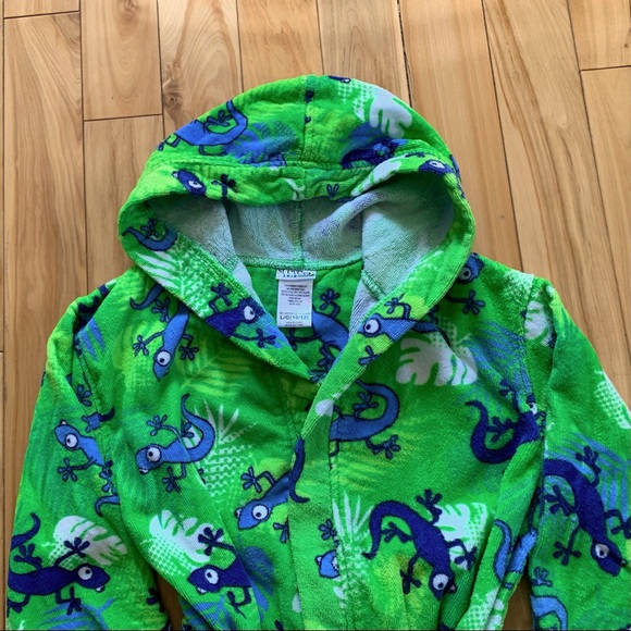 Boys Terry Towel Swim Robe - Picture 4 of 7